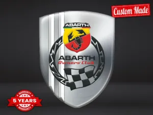 Fiat Abarth Autoaufkleber Exklusiv Minimal Professionell